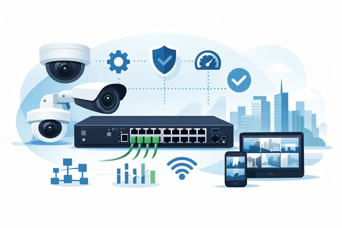 IP Kamera İçin PoE Switch Seçiminde 7 Kriter