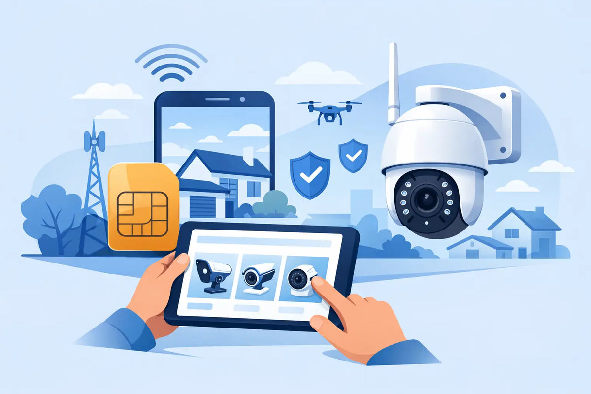 4G SIM Kartlı Güvenlik Kamerası Nasıl Seçilir?