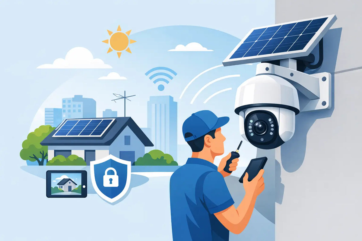 Solar Güvenlik Kamerası Kurulumu Nasıl Yapılır?