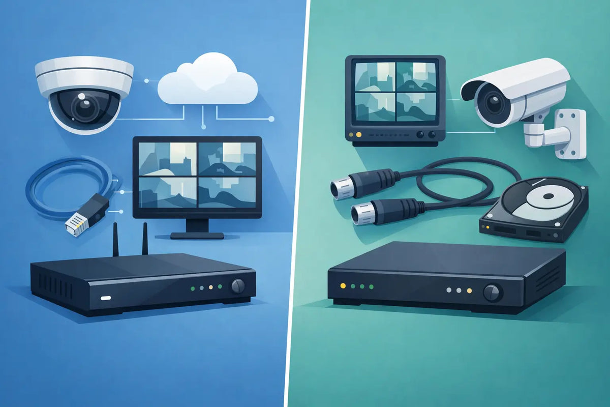 NVR ve DVR Farkı Nedir? Hangi Sistem Uygun?