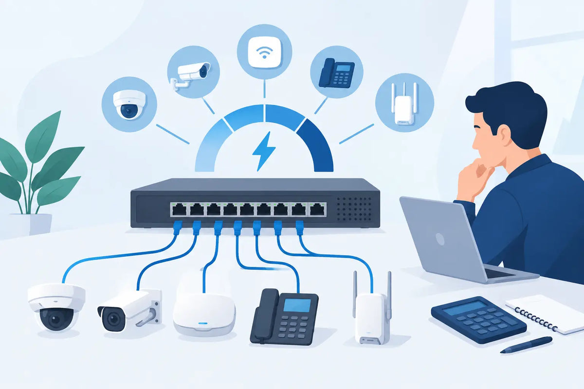 PoE Switch Kapasitesi Nasıl Doğru Hesaplanır?