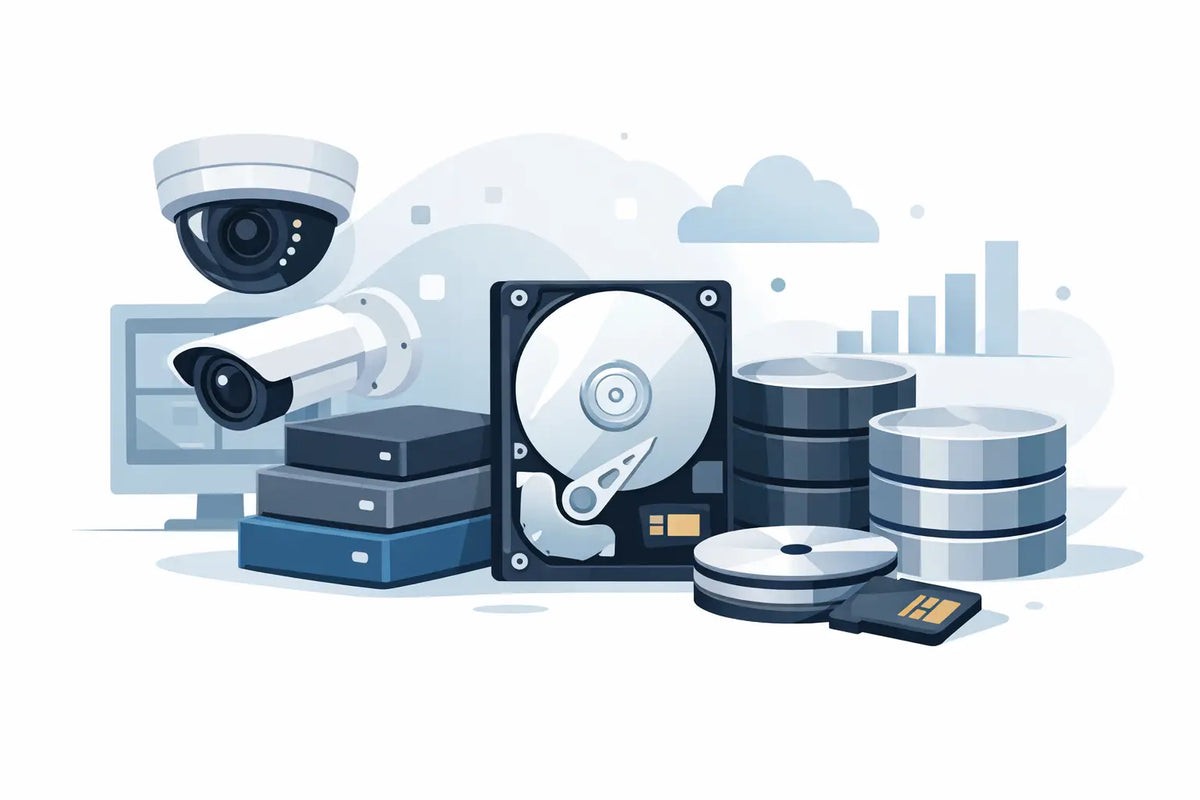 Güvenlik Kamerası İçin Kaç TB Disk Gerekir?