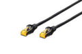 DIGITUS DK-1644-A-030/BL Digitus CAT 6A S-FTP Patch Kablosu, LSZH, Cu, AWG 26/7, 3 metre, siyah renk