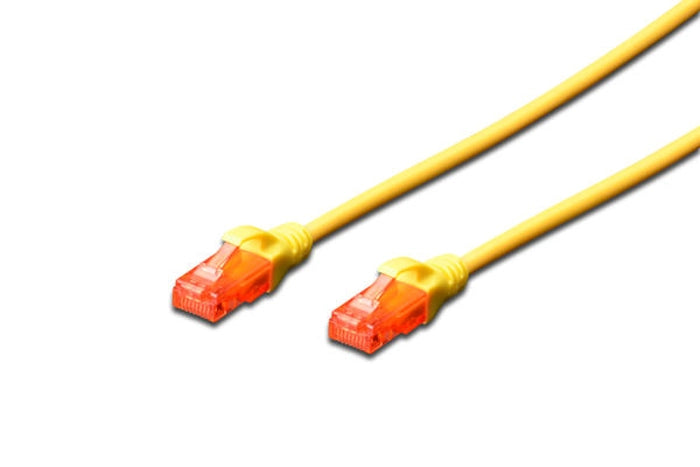 DIGITUS DK-1617-005/Y Digitus Patch Kablo, U-UTP, CAT. 6, 0.5 metre, AWG 26/7, Cu, LSZH, sarı renk