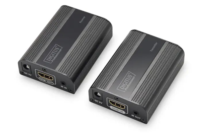 DIGITUS Ds-55204 Digitus Hdmi Sinyal Uzatma Cihazı, 1 X Alıcı (Receiver), 1 X Verici (Transmitter) Birim Dahil, Maksimum 60 Metre, Uhd 4K2K/60 Hz, Hdmi 2.0, Hdcp 2.2≪Br≫Digitus 4K Hdmi Extender Set, 4K/60Hz