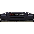 GSKILL F4-3600C18S-8GVK - Gskill RipjawsV Siyah DDR4-3600Mhz CL18 8GB (1X8GB) Single (18-22-22-42) 1.35V