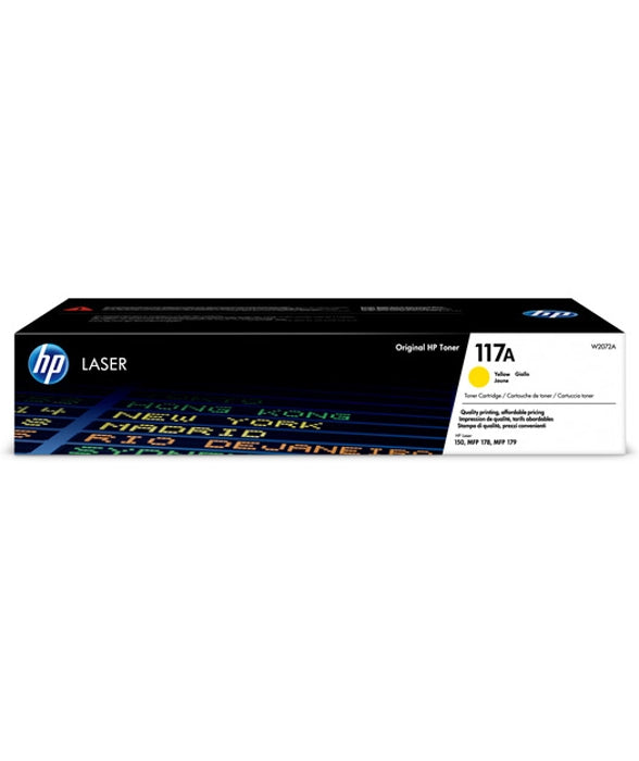 HP W2072A - Hp W2072A Yellow Toner Kartuş (117A)