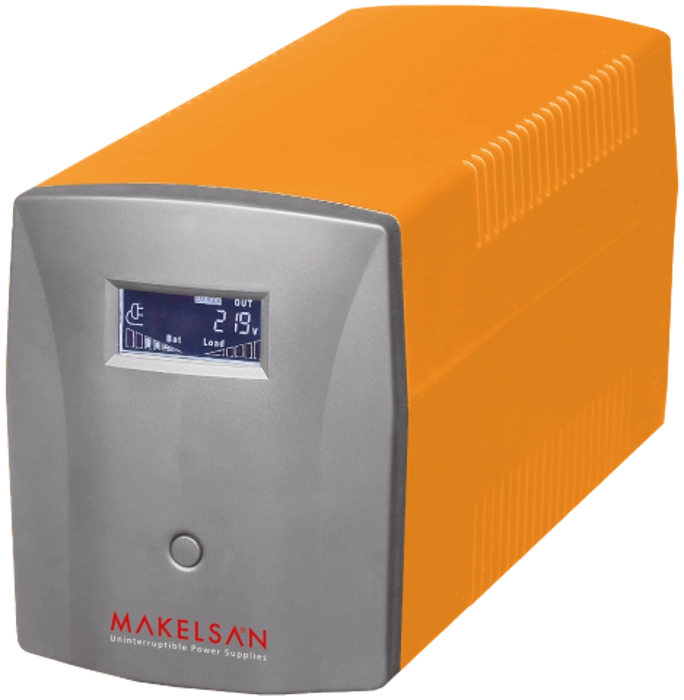 Makelsan Lıon 1200Va (2X7Ah) 5-10Dk Line İnteraktif Kesintisiz Güç Kaynağı - MU01200L11EA005