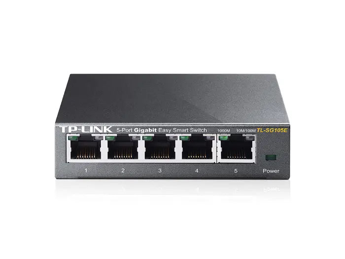 Tp-Link TL-SG105E 5 Port 10-100-1000 Mbps Easy Smart Switch