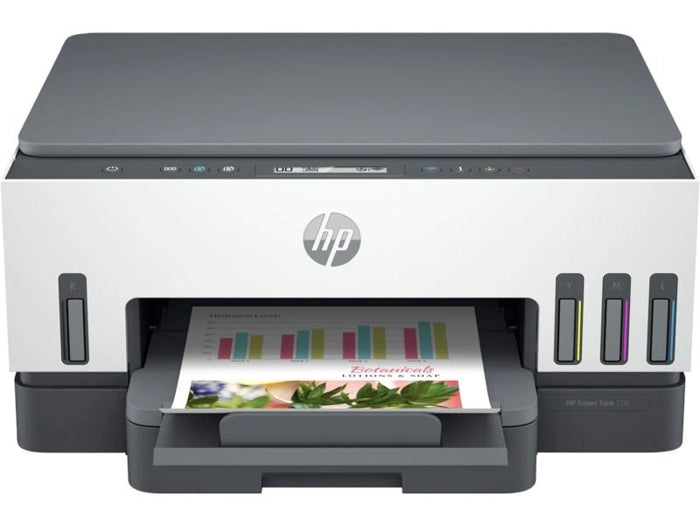 Hp 6UU46A 720 Yazıcı-Tarayıcı-Fotokopi-Wifi-Airprint Tanklı Yazıcı Çok Fonksiyonlu