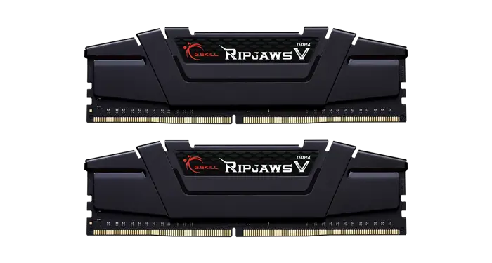 Gskill Ripjawsv F4-3600C18D-32Gvk Siyah 3600Mhz Cl18 32Gb (2X16Gb) Dual Ddr4 Ram