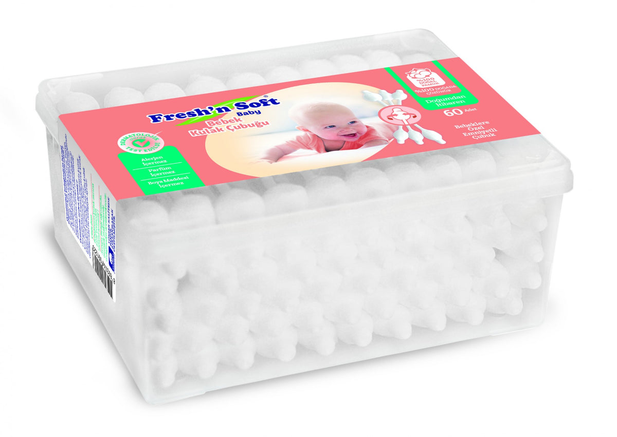 Fresh'n Soft Kulak Çubuğu Bebek 60'lik Dikdörtgen
