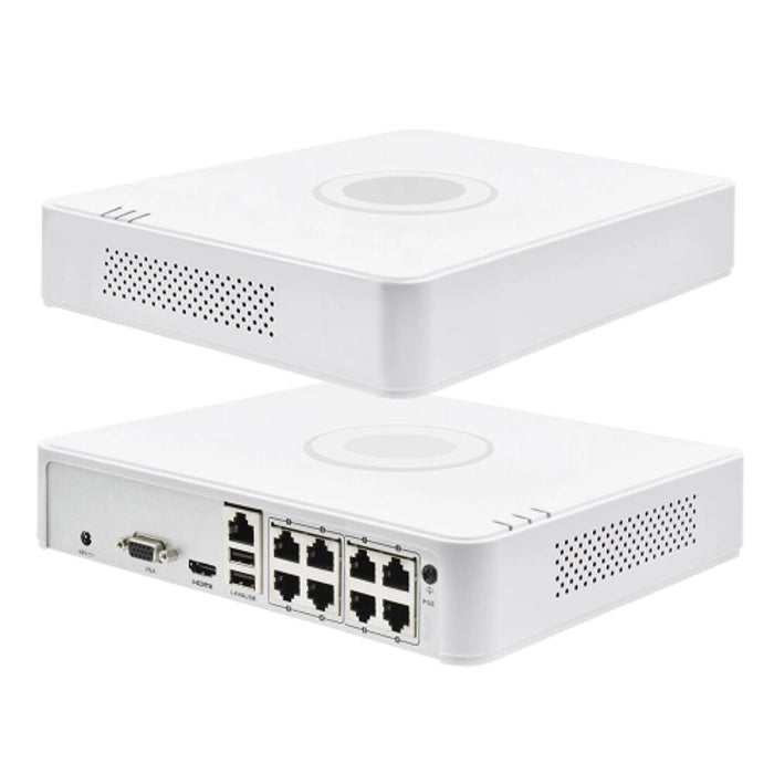 Hikvision Ds-7108NI-Q1/8P 4Mpix, H265+, 8Kanal Video, 8 Poe, 1 Hdd, Uhd 1520P Kayıt, 60Mbps Bant Genişliği, Nvr