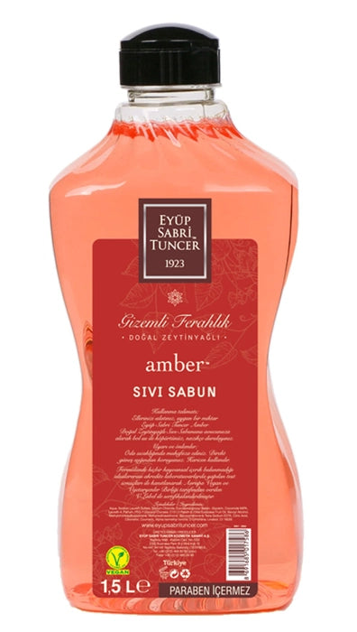 EYÜP SABRİ TUNCER Eyüp Sabri Tuncer 1,5lt Amber Sıvı Sabun Doğal Zeytinyağlı(650.10.20.0017)