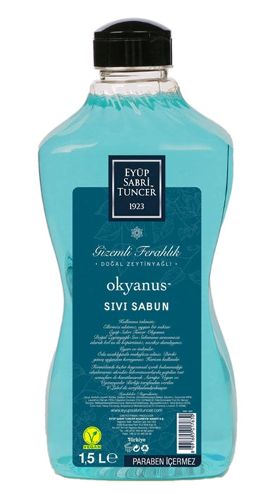 EYÜP SABRİ TUNCER Eyüp Sabri Tuncer 1,5lt Okyanus  Sıvı Sabun Doğal Zeytinyağlı(650.10.20.0022)