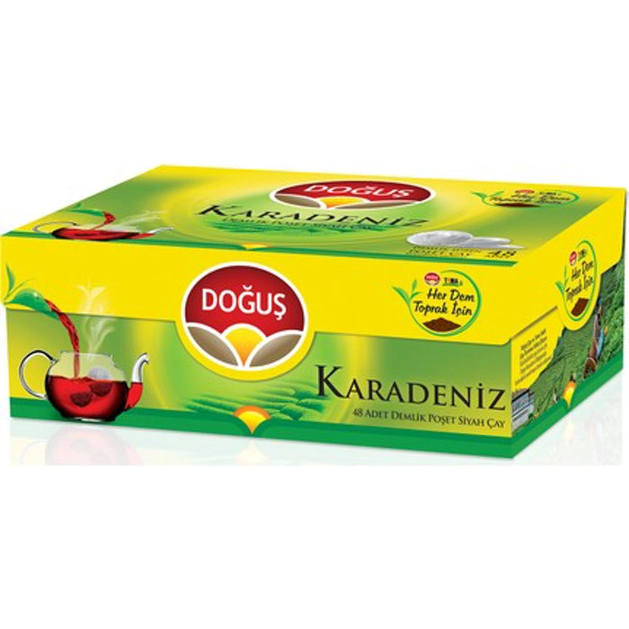 DOGUS Doğuş Karadeniz Demlik Poşet Çay 48x3.2 gr Bergamot Aromalı(600.10.30.0010)