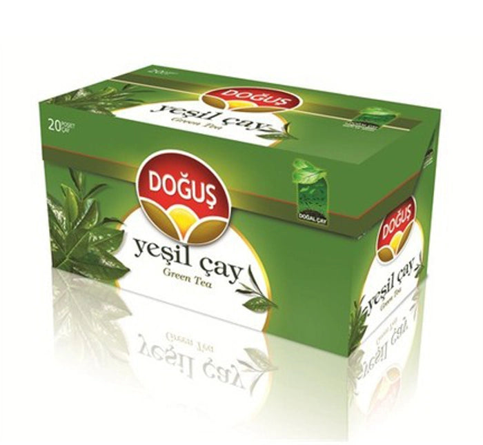 DOGUS Doğuş Yeşil Çay Sade Süzen Poşet Çay 20x1.75 gr(600.10.50.0027)