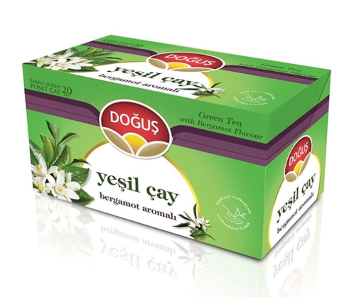 DOGUS Doğuş Bergamot Yeşil Çay Süzen Poşet 20x1.75 gr(600.10.50.0005)