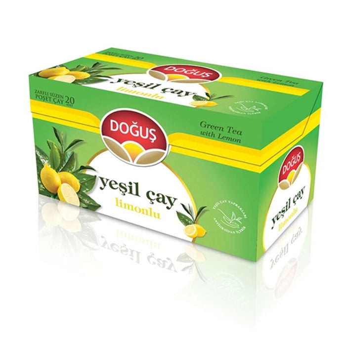 DOGUS Doğuş Yeşil Çay Limonlu Poşet Çay 20x1.75 GR(600.10.50.0016)