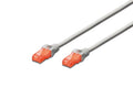 Assmann Dk-1617-200 Digitus Patch Kablo, U-Utp, Cat. 6, 20 Metre, Awg 26/7, Cu, Lszh, Gri Renk