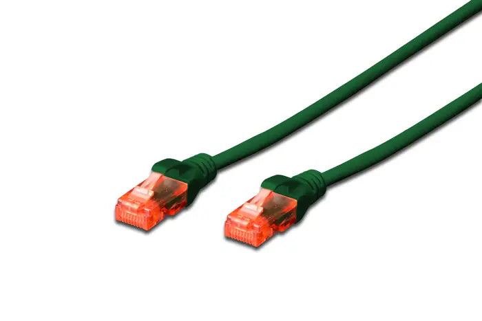 Assmann Dk-1617-050/G Digitus Patch Kablo, U-Utp, Cat. 6, 5 Metre, Awg 26/7, Cu, Lszh, Yeşil Renk