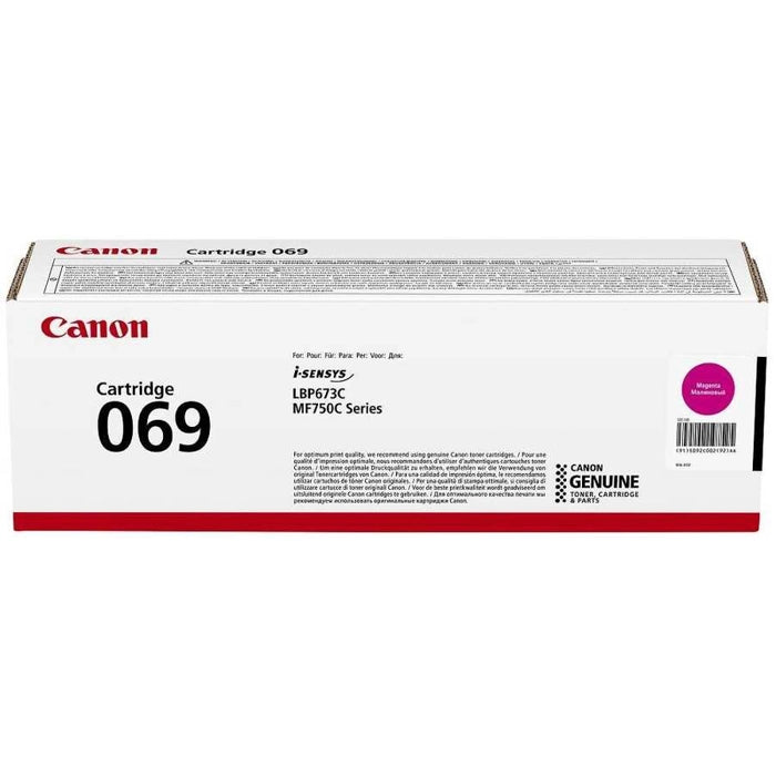 Canon Crg-069M Kırmızı Toner 1.900 Syf.