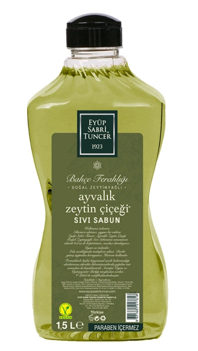 EYÜP SABRİ TUNCER Eyüp Sabri Tuncer 1,5Lt Ayvalık Zeytin Çiçeği  Sıvı Sabun Doğal Zeytinyağlı(650.10.20.0023)