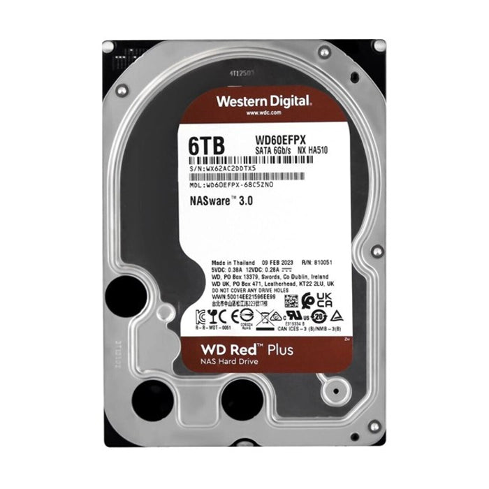 WESTERN DIGITAL Wd 6Tb Red 5400Rpm 256Mb Sata3 Wd60Efpx Nas Disk