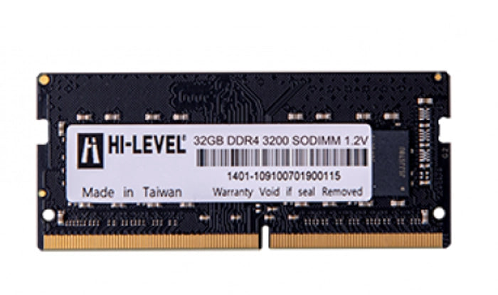 HI-LEVEL 32 Gb Ddr4 3200Mhz Hı-Level Cl22 1.2V Sodımm (Hlv-Sopc25600D4/32G)