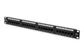 Digitus Dn-91624U-Cr Cat 6 E Sınıfı Patch Panel Zırhsız (Unshielded) Siyah Renk