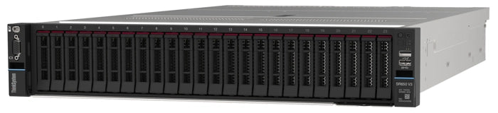 Lenovo 7D76A024Ea Sr650 Gold 5418Y 24C 2Ghz 1X64Gb 0Tb 2U Rack 1X1100W Titanium Server