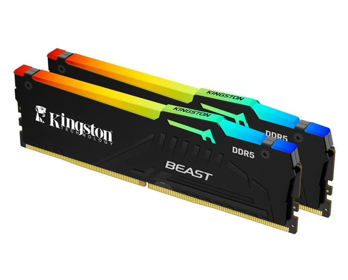 Kingston Beast KF560C36BBE2AK2-32TR - RGB Expo 32GB DDR5 6000MHz CL36 Masaüstü Performans Ram Kit (2x16GB)