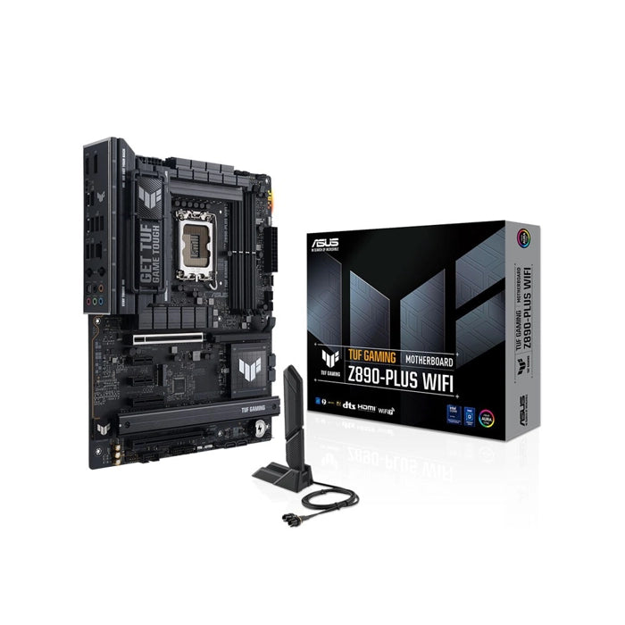 Asus Tuf Gamıng Z890-Plus Wıfı 1851P Ddr5 Ses Glan Dp/Hdmı/Usb Sata3 Usb3.2 Atx