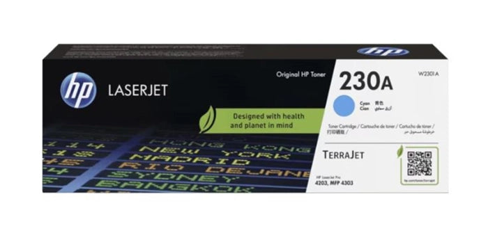 Hp 230A Cyan Mavi 1.800 Sayfa Toner W2301A(450.10.10.1258)