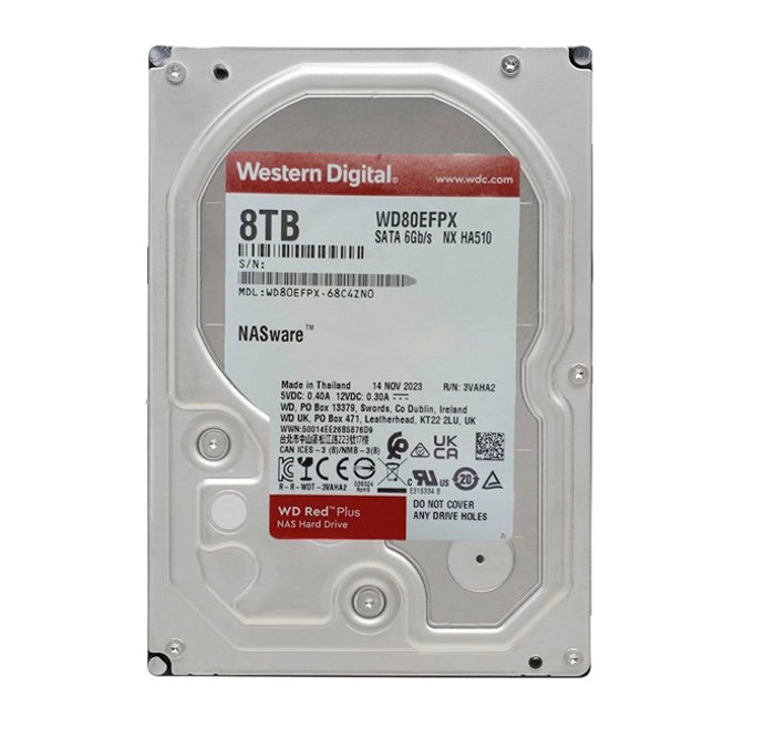 Western Digital Red Plus WD80EFPX SATA 3.0 5640 RPM 3.5