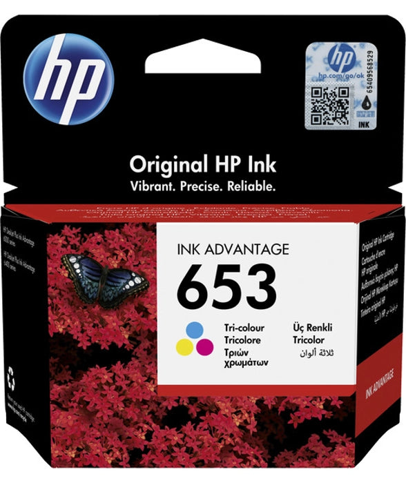 HP 3Ym74Ae - Hp 3Ym74Ae  Cmy Mürekkep Kartuş (653)