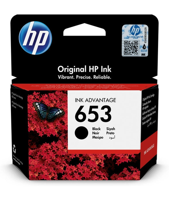HP 3Ym75Ae - Hp 3Ym75Ae Black Mürekkep Kartuş (653)