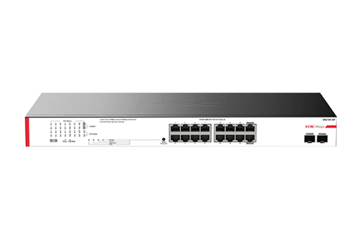 H3C 9801A5C3 - H3C Magic Bs218F-Hp 16 Port+2Sfp 10/100/1000 Mbps Gigabit Poe Switch