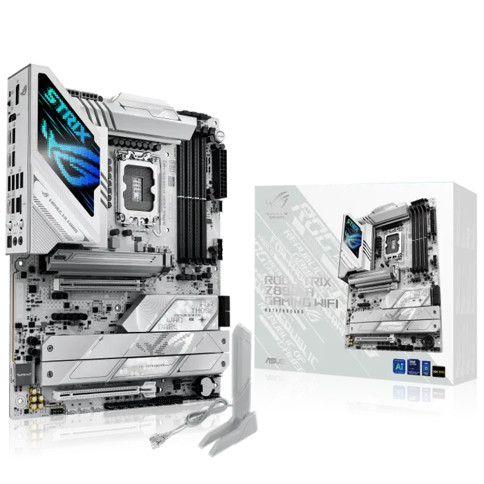 Asus Rog Strıx Z890-A Gamıng Wıfı 1851P Ddr5 Glan Dp/Hdmı/Usb Sata3 Usb3.2 Atx
