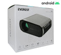 Everest Pj06 Gri- Siyah 1080P 9800 Lümens Tripodlu Android 9.0 4K Destekli Full Hd Projeksiyon Cihaz