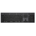 A4 Tech Fstyler Fbx50C Gri Bluetooth+2.4G Nano Fn Şarjlı Multimedya Klavye