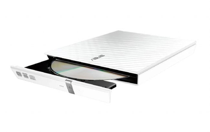 ASUS 8x SDRW-08D2S-U Beyaz USB 2.0 Slim Harici DVD Yazıcı