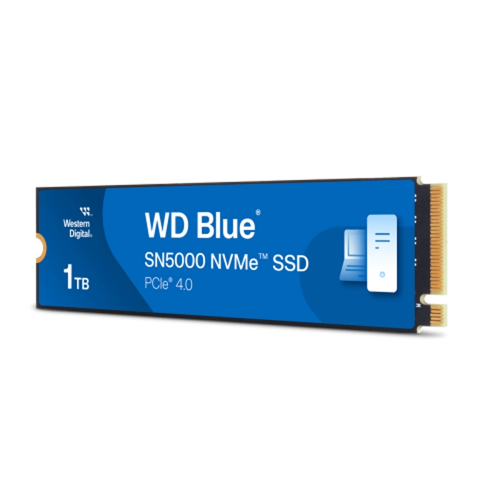 WESTERN DIGITAL WD Blue SN5000 WDS100T4B0E 1TB 5150/4900 Gen4 NVMe PCIe M.2 2280 SSD