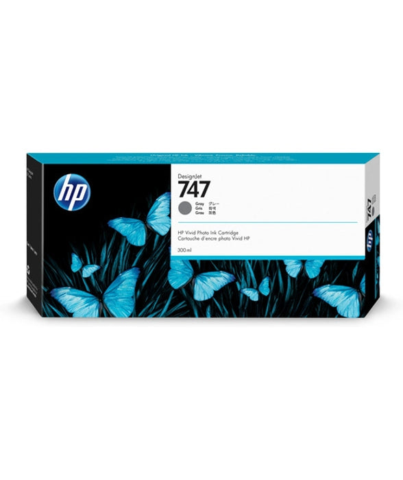 HP P2V86A - HP P2V86A Chromatic Gray Mürekkep Kartuş 300-ml (747)