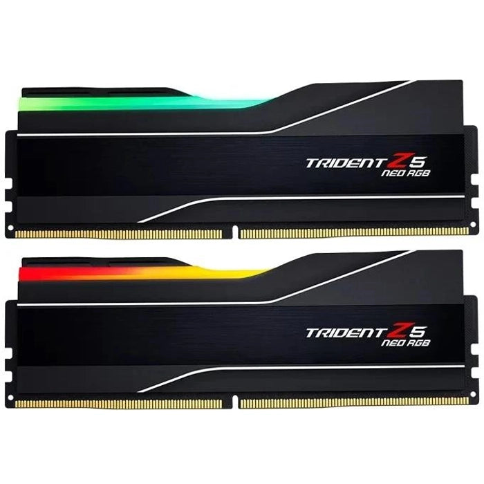 GSKILL F5-6000J2636H32GX2-TZ5NR GSKILL TZ5 Neo RGB Siyah DDR5-6000Mhz CL26 64GB (2x32GB) DUAL (26-36-36-96) 1.45V AMD EXPO Teknoloj