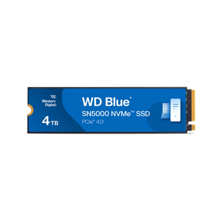 WESTERN DIGITAL WD Blue SN5000 WDS400T4B0E 4TB 5500/5000 Gen4 NVMe PCIe M.2 2280 SSD
