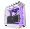 NZXT H6 Flow RGB Beyaz ATX Mid Tower Kasa - CC-H61FW-R1