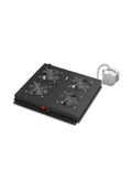 Lande LN-FAN-THM-4FFS-BL Fan Modulü 4 lü fan modülü Termostatlı RAL 9005 Siyah Dikili tip