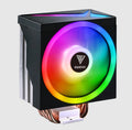GAMDIAS BOREAS M1-610, LED Lights, 120mm, CPU  Kule Tipi Hava Soğutma, Doğrudan Temas Teknolojisine Sahip 6 adet Gelişmiş Bakır Isı Borusu (AMD AM4-AM5 ve INTEL Tüm işlemciler ile uyumlu)