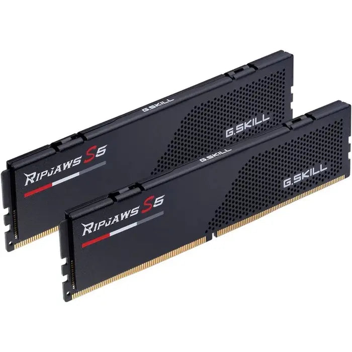 GSKILL Ripjaws S5 Siyah DDR5-6000Mhz CL36 32GB (2X16GB) DUAL (36-36-36-96) 1.35V F5-6000J3636F16GX2-RS5K